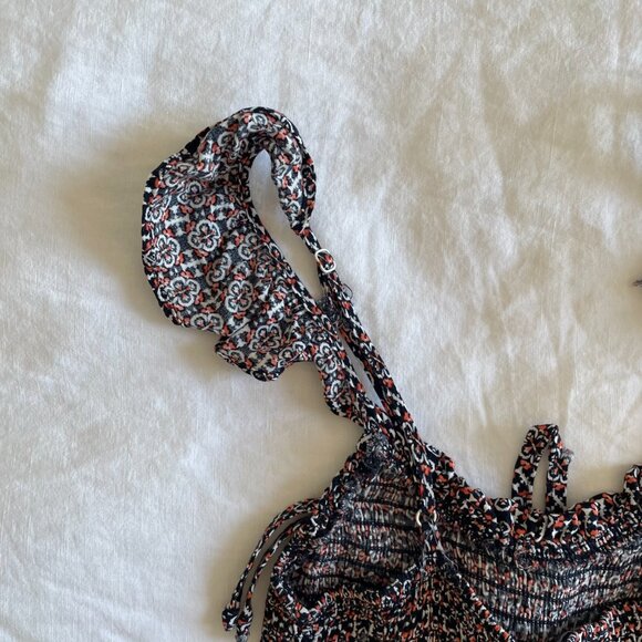 Francesca's Patterned Romper (sz S) - Picture 7 of 11